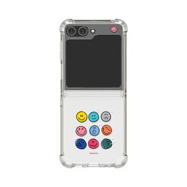 [S2B] Clear TPU+PC Bumper Case Galaxy Z Flip6 – Crystal Clear, Shock-Absorbing, Camera & Button Protection for Galaxy - Made in Korea